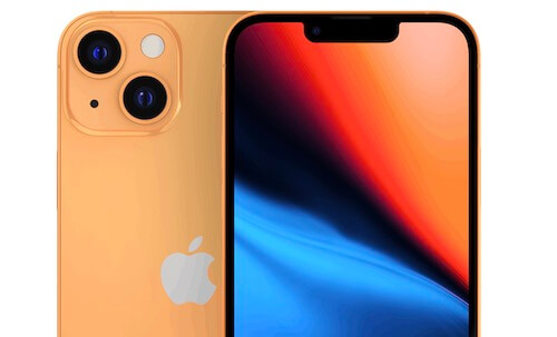 iPhoneオレンジカラー